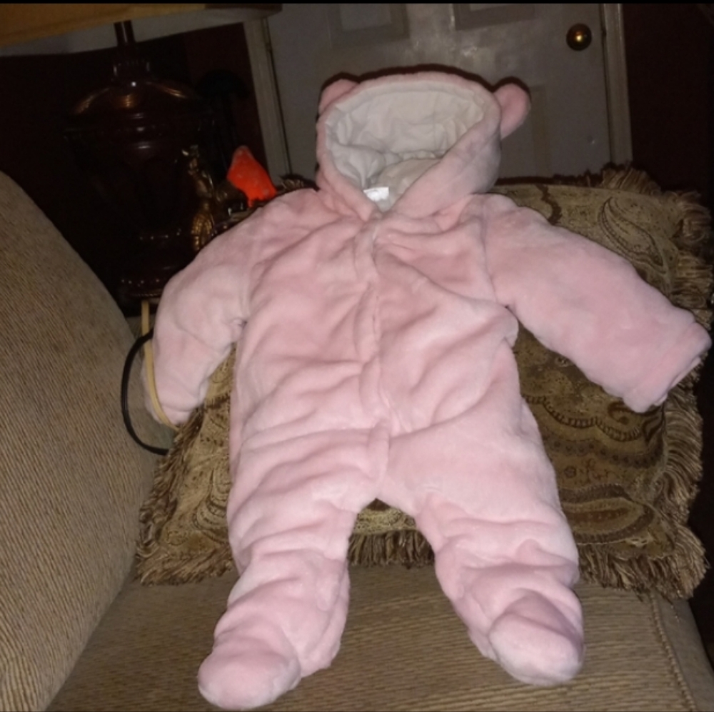 Snowsuit Romper With Hood